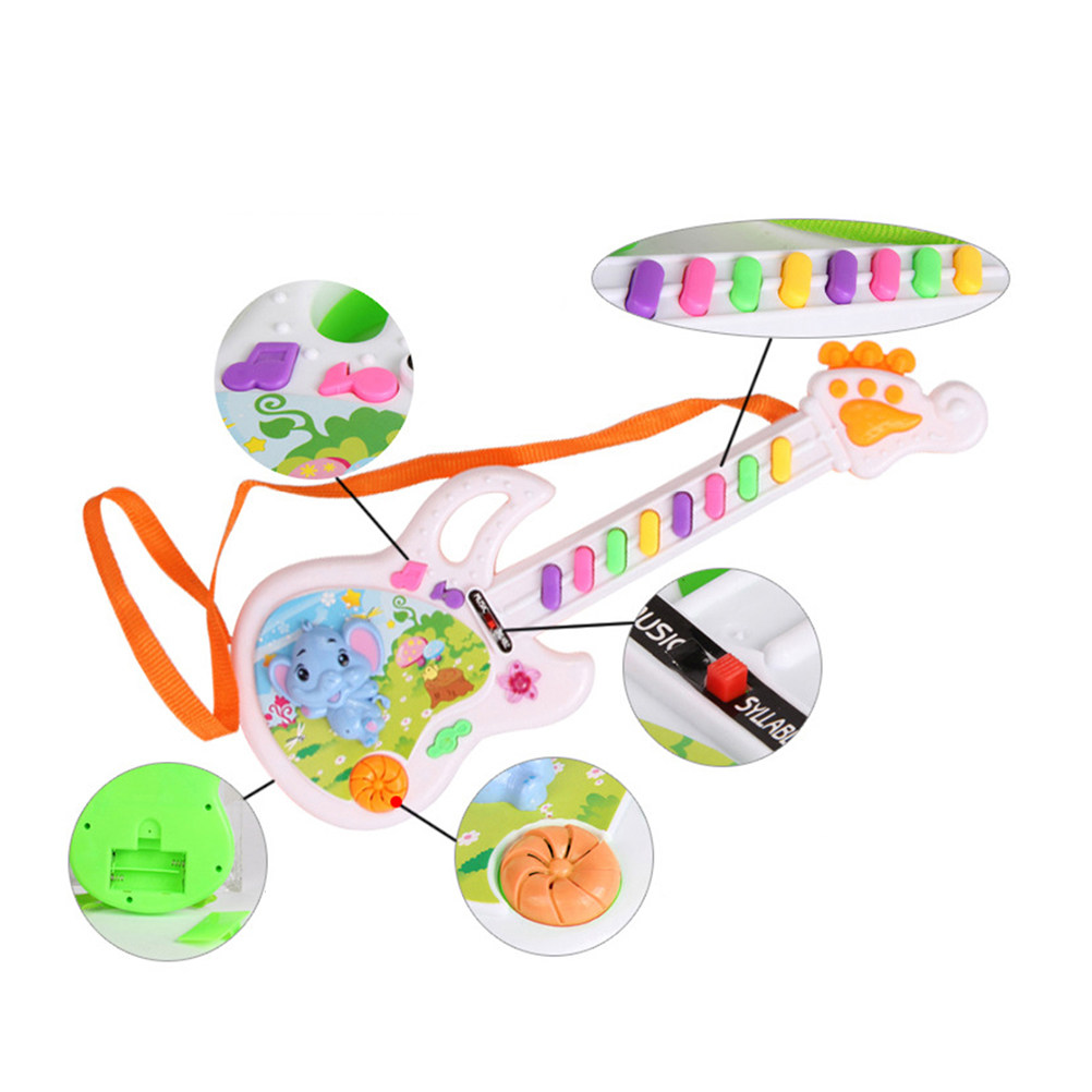 8-klawiszowa elektroniczna git – Kids Education Rhymes recenzja i cena