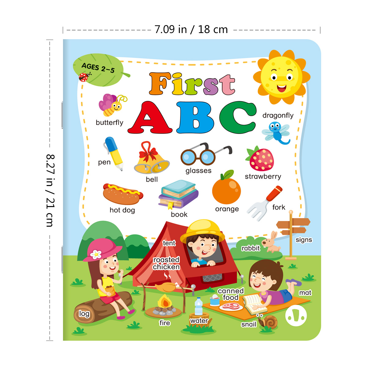 Pierwsza książka z alfabetem A – Kids First Education recenzja i cena