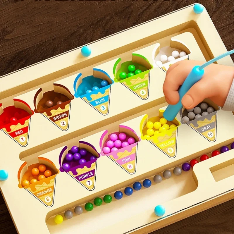 Lody Magnetyczny labirynt kolo – Kids Education Number recenzja i cena